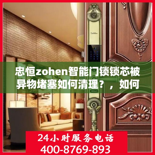 忠恒zohen智能门锁锁芯被异物堵塞如何清理？，如何清洁智能门锁的锁芯以解决堵塞问题？