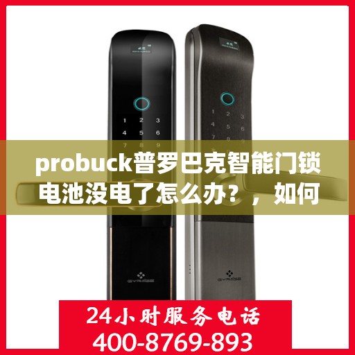 probuck普罗巴克智能门锁电池没电了怎么办？，如何处理 probuck 普罗巴克智能门锁的电池电量耗尽问题？