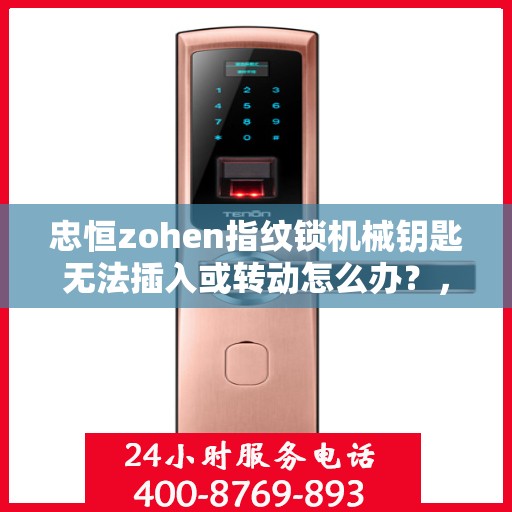 忠恒zohen指纹锁机械钥匙无法插入或转动怎么办？，如何解决忠恒ZOSEN指纹锁机械钥匙无法插入或转动的问题？