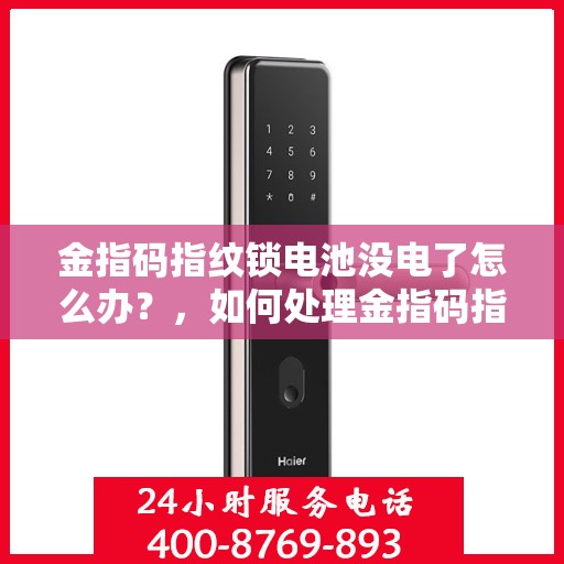 金指码指纹锁电池没电了怎么办？，如何处理金指码指纹锁的电池电量不足问题？
