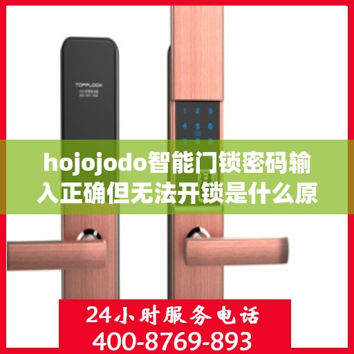 hojojodo智能门锁密码输入正确但无法开锁是什么原因？，Hojojodo智能门锁密码正确却打不开锁，原因解析与解决建议
