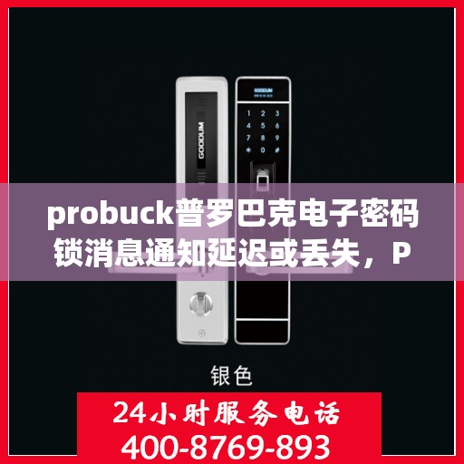 probuck普罗巴克电子密码锁消息通知延迟或丢失，Probuck Probaq Electronic Locks: Addressing Message Notification Delays and Losses